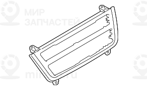 Накладка Панели Управления Кондиционером
 BMW 64119358939