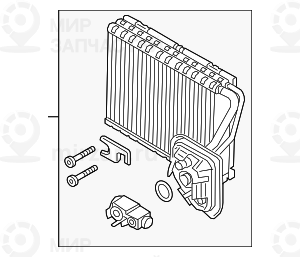 Verdampfer
 BMW 64119361708