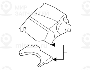 Ansauggehдuse
 BMW 64119361726