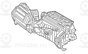 Verteilergehдuse Klimagerдt
 BMW 64119382874