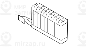 Speicherverdampfer
 BMW 64119383679