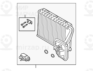 Verdampfer
 BMW 64119496918