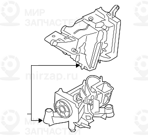Leergeh?use Fondklimager?t
 BMW 64119869533
