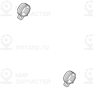 Пружинный хомут D=25MM
BMW 64213405930