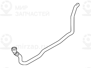 Шланг нагр.элемент-трубопр.подачи в дв.
 BMW 64219243891