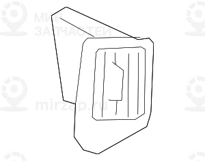 Frischluftgrill Beifahrerseite
 BMW 64225A4F827