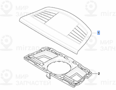 Накладка
 BMW 64227130751