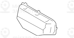 Накладка заднего вентиляционного канала
 BMW 64228386133