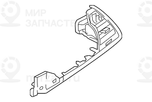 Frischluftgrill Beifahrerseite
 BMW 64229363440
