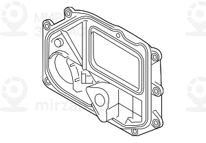 Уплотнит.рамка щита передка в салоне LHD
 BMW 64316945581