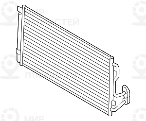 Kondensator Klimaanlage
 BMW 64506804721