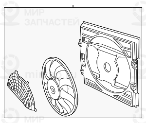 Компрессор
 BMW 64508364093