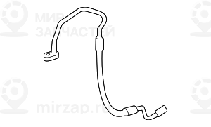 Напорный трубопровод компрессор-конденс N54
 BMW 64509152961
