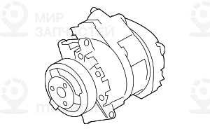Компрессор кондиционера N52N
 BMW 64529185142