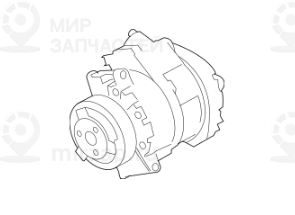 Компрессор кондиционера N62N
 BMW 64529185145