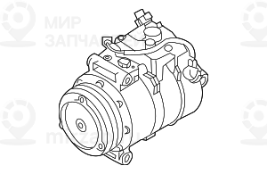 Компрессор кондиционера
 BMW 64529195721