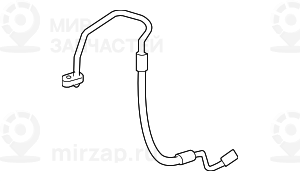Напорный трубопровод компрессор-конденс M57 TOP
 BMW 64536988882
