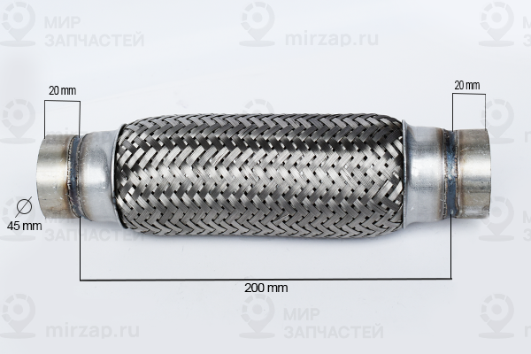 Гофра Глушителя ASAM 33740