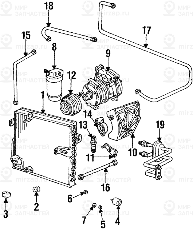 Бачок осушителя R12/R134A
 BMW 64538390483