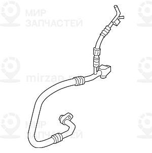 Kдltemittelleitung Doppelrohr
 BMW 64539324805