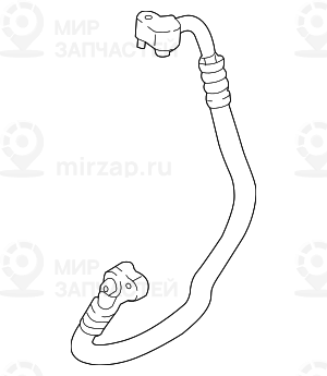 Напорный Трубопровод Компрессор-Конденс
 BMW 64539337130