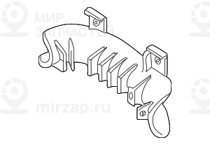 Кронштейн воздушный канал
 BMW 64548369127