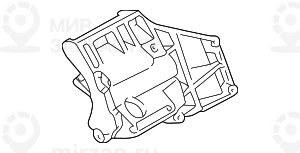 Опорный кронштейн компрессора кондиц.
 BMW 64551433562