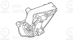 Опорный кронштейн компрессора кондиц.
 BMW 64557512556