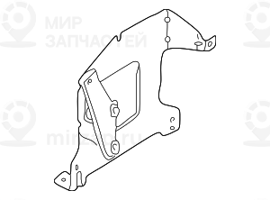 Кронштейн усилителя системы HiFi VOLLAUSBAU
 BMW 65128370926