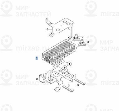 Усилитель системы Top-Hifi
 BMW 65129181743
