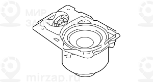 Коробка динамика Л TOP-HIFI-SYSTEM
 BMW 65139147000