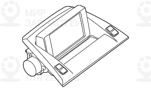 Центральный информационный дисплей SCHWARZ
 BMW 65503452285