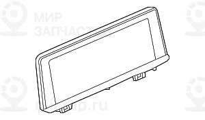 Central Information Display
 BMW 65509387451