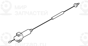 Трос привода системы поддерж.задан.скор.
 BMW 65718380081