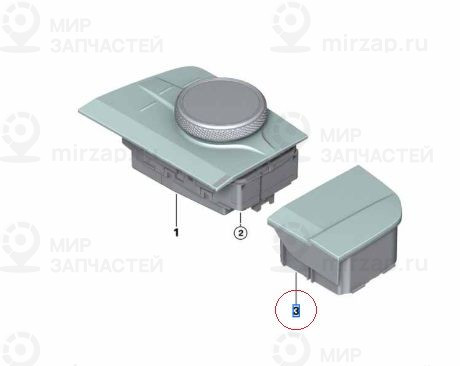 Blende Zentrale Bedienein
 BMW 65826995226