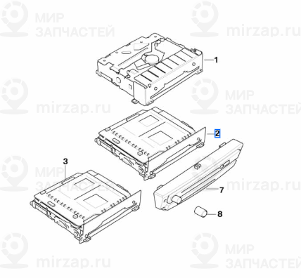 Оборотный DVD-дисковод
 BMW 65839273195