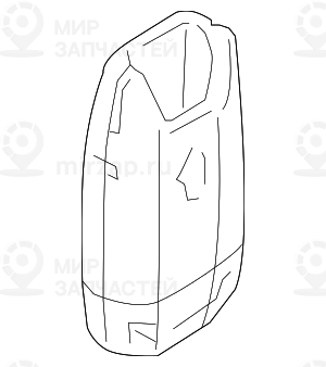 Адаптер для запасного ключа
 BMW 66126937508