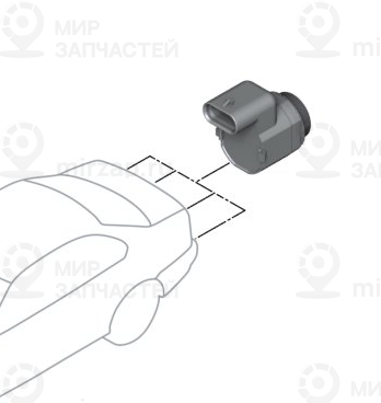 Ультразвуковой преобразователь SCHWARZ
 BMW 66206989067