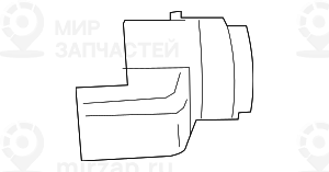 Ultraschallwandler Dark Shadow
 BMW 66207850470