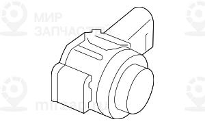 Ультразвуковой Датчик Sophisto Серый
 BMW 66209826961
