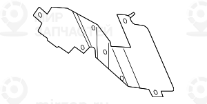 Кронштейн ЭБУ Pdc
 BMW 66218369025
