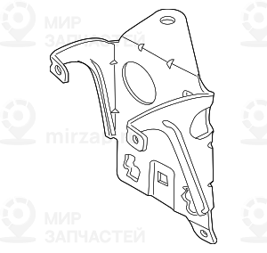 Держатель датчика LRR
 BMW 66316777310