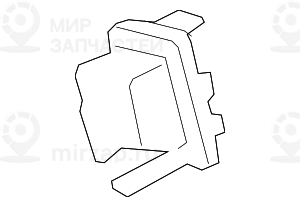 Сервопривод крышки разъема для зарядки
 BMW 67117309680