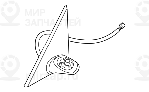 Провода электр.наружн.зеркала водителя
 BMW 67136972536