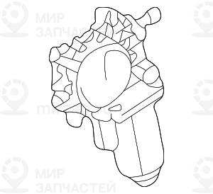 Горизонтальный э/двигатель П Пд/ Л Зд
 BMW 67628360512