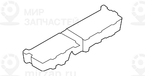 Запчасть BMW 71106886417