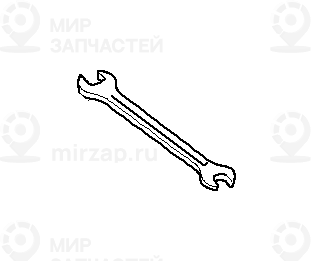 Гаечный ключ рожковый двусторонний 10X13
 BMW 71111182747