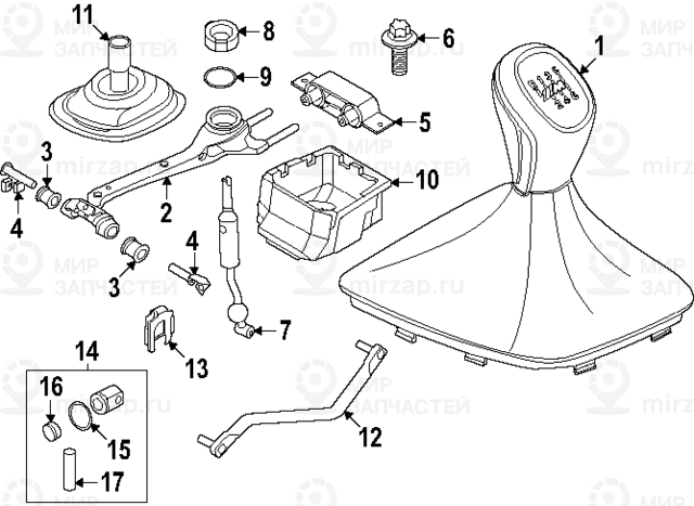 Запчасть BMW 7119907242