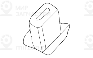 Поясной ремень Л Зд
 BMW 72118176515