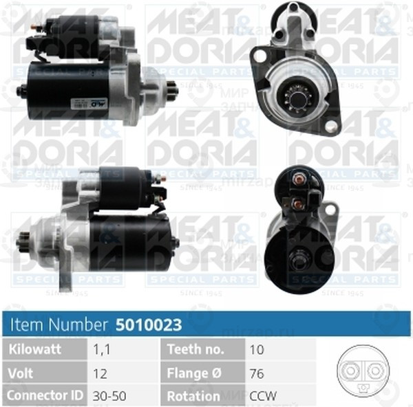 Запчасть METACO 5010023